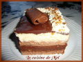 entremet le trois chocolats