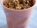 accompagnements : lentilles moutardées