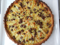 tarte amandine poire et chocolat