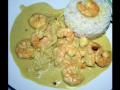 gambas au lait de coco