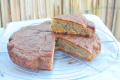 gâteau : gâteau abricots framboises
