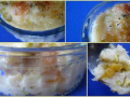 petits pots de semoule aux abricots secs et aux pistaches