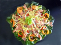 salade : salade de riz au saumon fumé