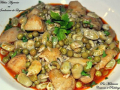 accompagnements : tbikha algeroise ou jardinière de legumes en sauce