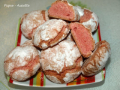 amaretti moelleux aux biscuits roses