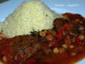 mijotée de boeuf aux poivrons facon tajine