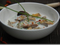 nage de palourdes au lait de coco et citronnelle