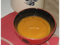 velouté de patate douce et carottes aux cacahuètes