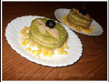 mille feuille jambon petits pois