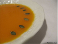 soupe de courge butternut et carottes