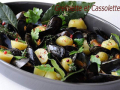 cassolette de moules aux rattes du touquet