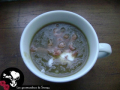 velouté d’endives aux crevettes grises