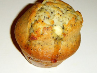 Recette muffins au chocolat blanc et graines de pavot