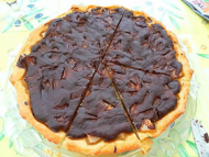 Recette tarte chocolat poires