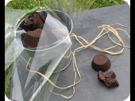 Recette chocolat noir à la ganache pralinée