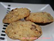 Recette cookies praliné chocolat