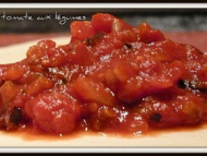 Recette sauce tomate aux légumes