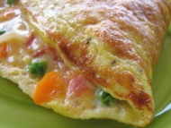 Recette omelette fu-yun aux légumes et crème de soja