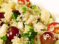 Recette salade de quinoa pomme poire 