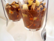 Recette trifle chocolat, banane et spéculoos