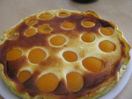 Recette tarte aérienne aux abricots et spéculoos