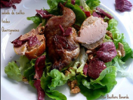 Recette salade de cailles tièdes quercynoises