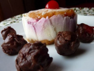 Recette parfait cheesecake au chocolat blanc et aux fruits rouges
