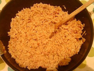 Recette riz à poêler façon carbonara
