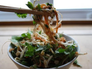 Recette salade pad thaï