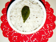 Recette narial bhat (riz à la noix de coco)