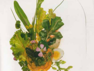 Recette salade de fleurs et d’herbes fines